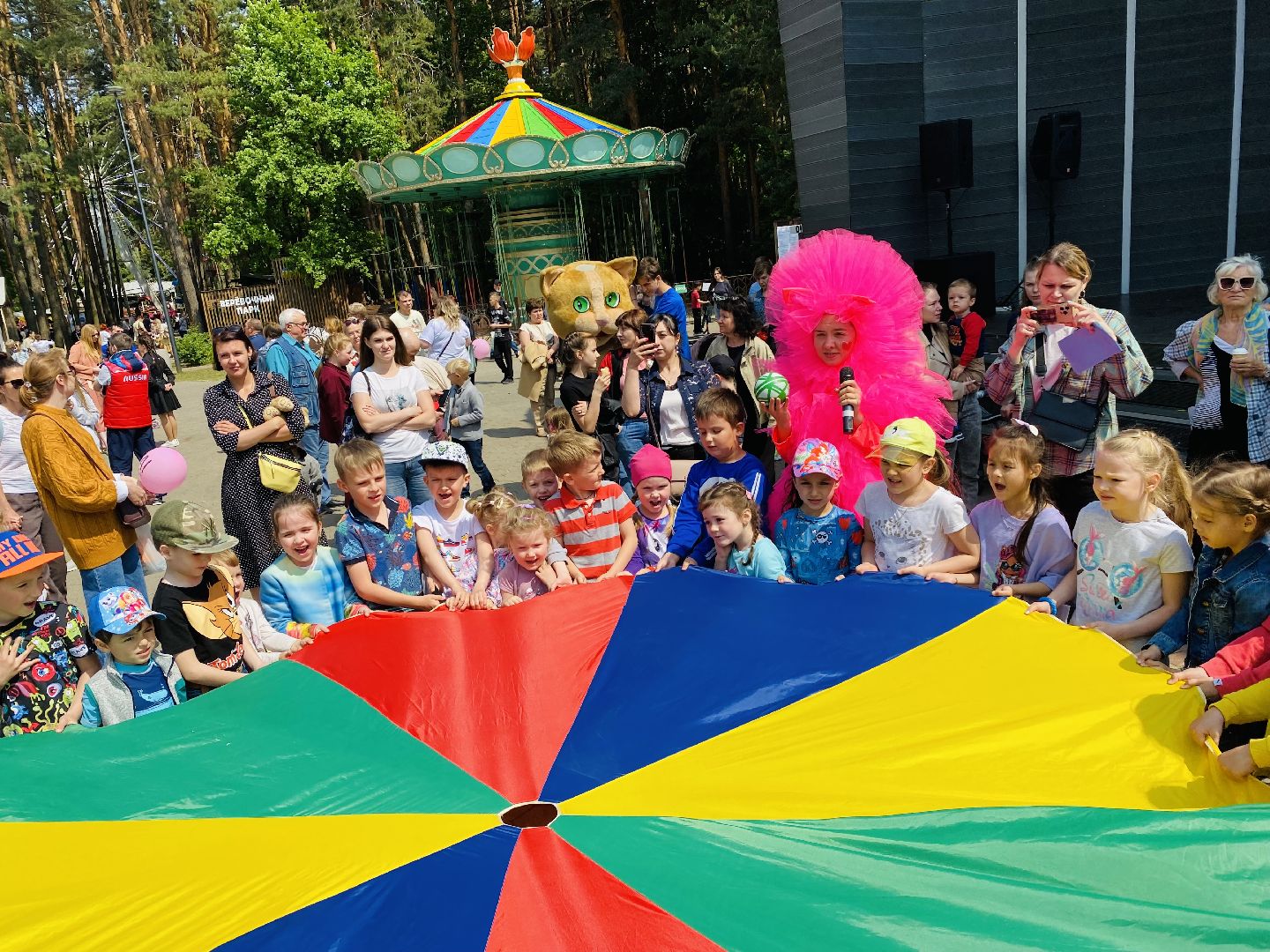 Домодедово, лето плюс, детская программа, парк Елочки, месяц лета, летние каникулы