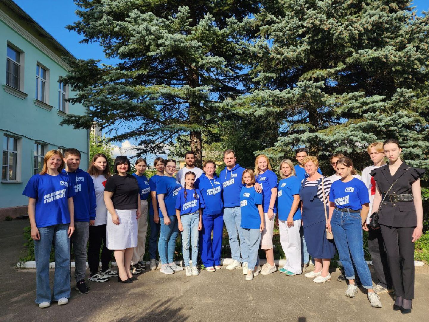 Молодая гвардия, гуманитарная помощь, ДНР, Лосино-Петровский, Подмосковье