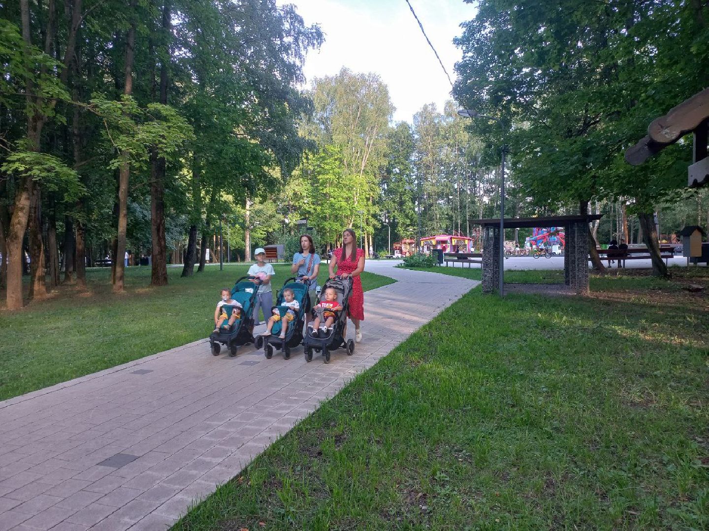 Солнечногорск, парк, благоустройство, жители, прогулка