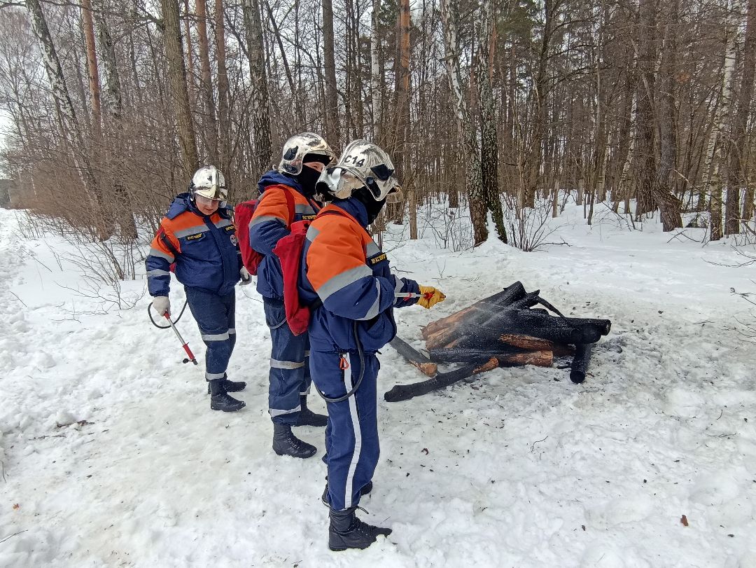 Серпухов, учения, спасатели