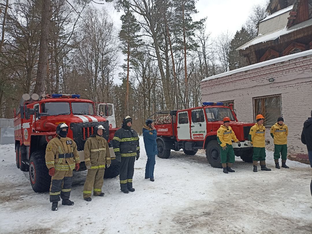 Серпухов, учения, спасатели