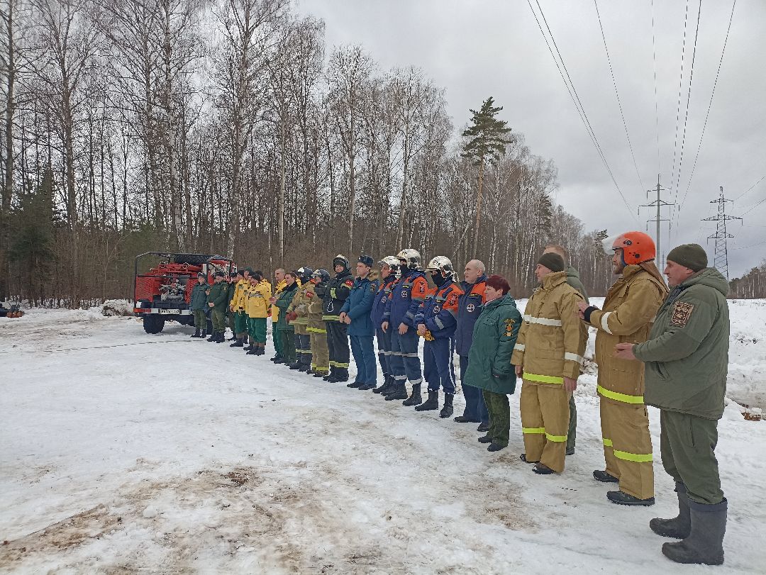 Серпухов, учения, спасатели