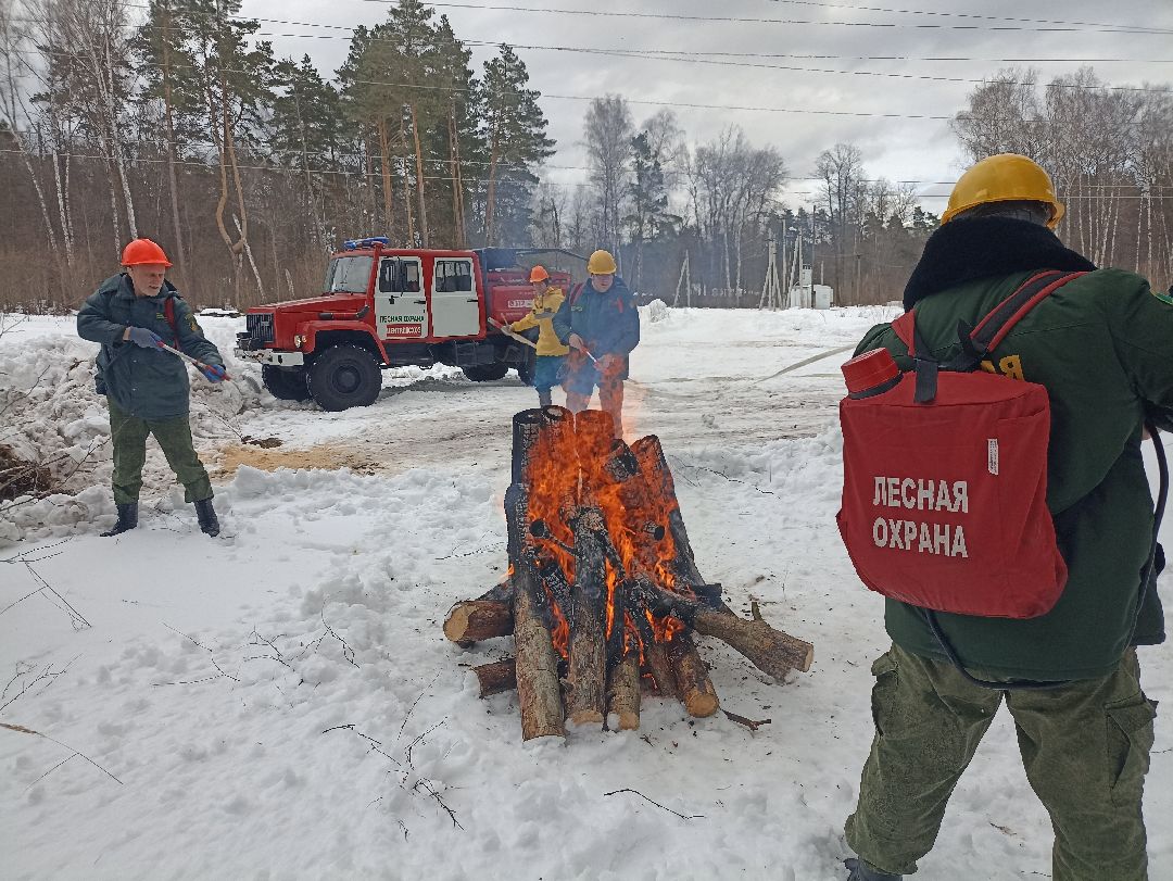 Серпухов, учения, спасатели