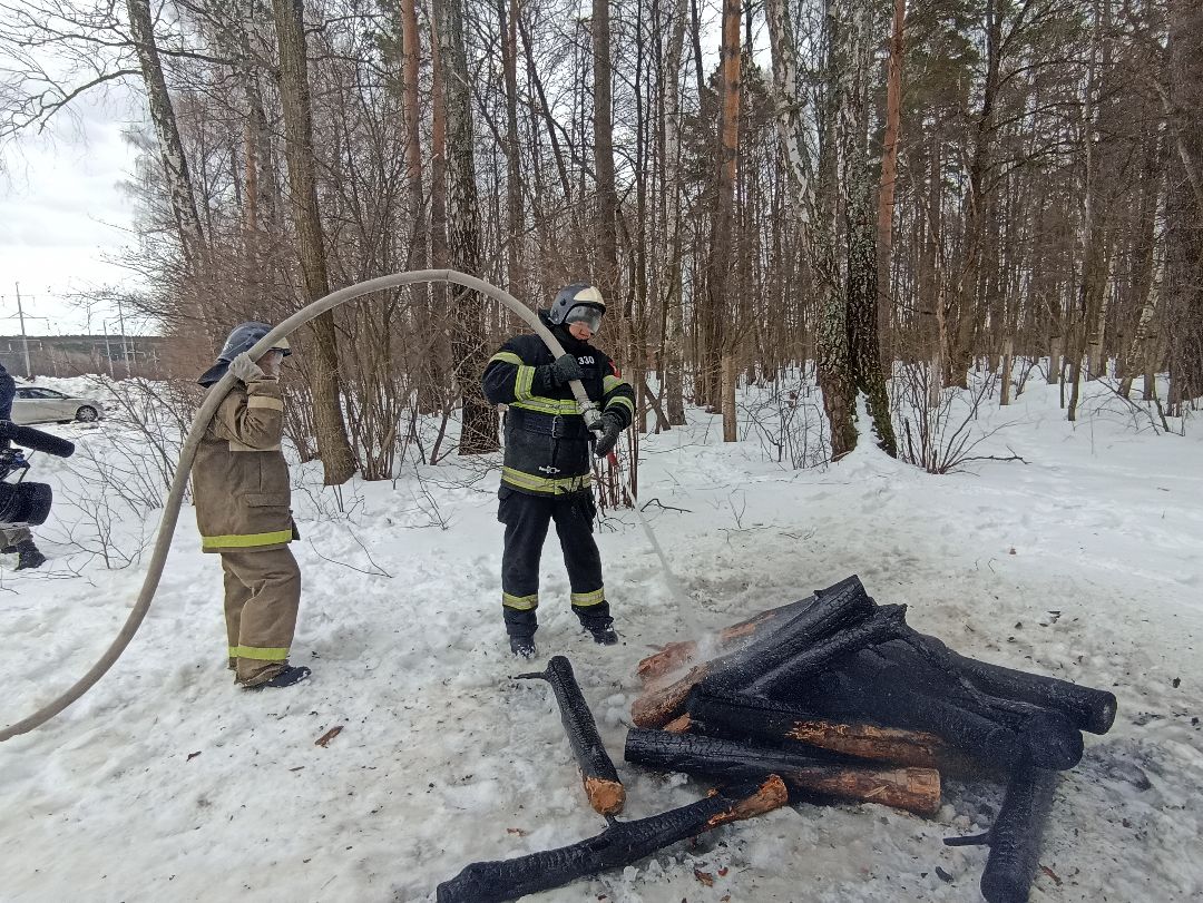 Серпухов, учения, спасатели