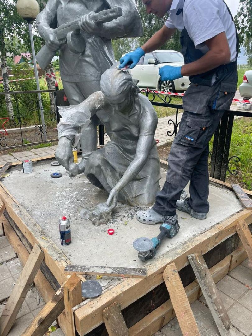 Шаховская, памятник, реставрация