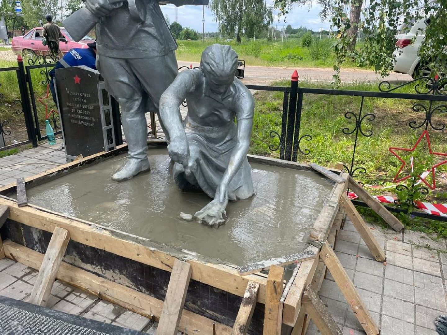 Шаховская, памятник, реставрация