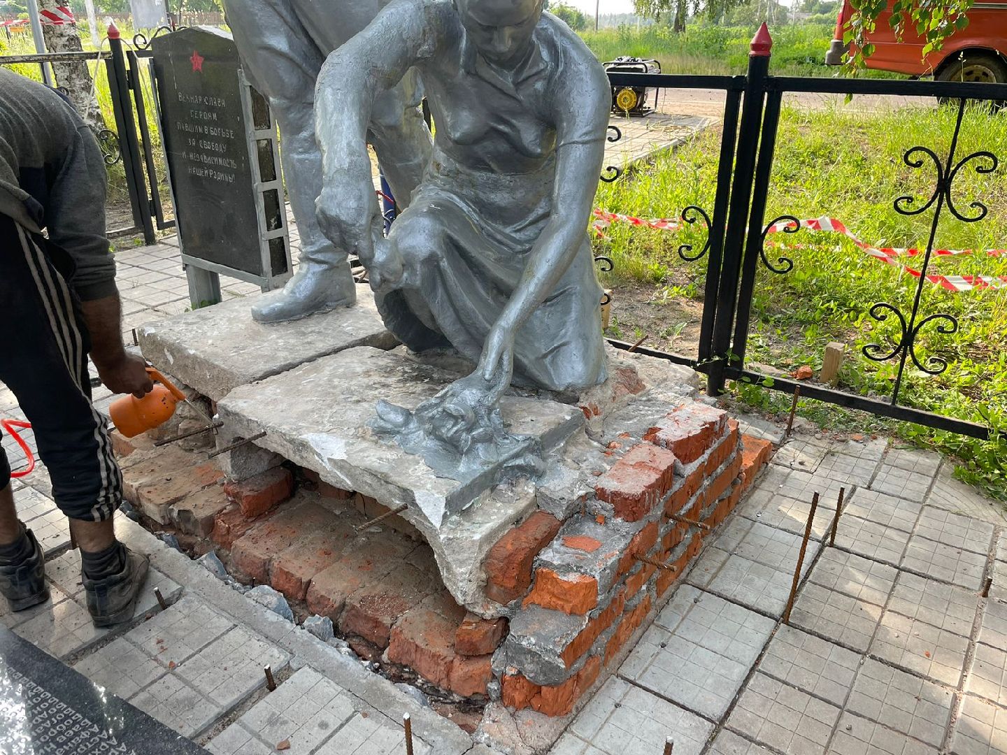 Шаховская, памятник, реставрация