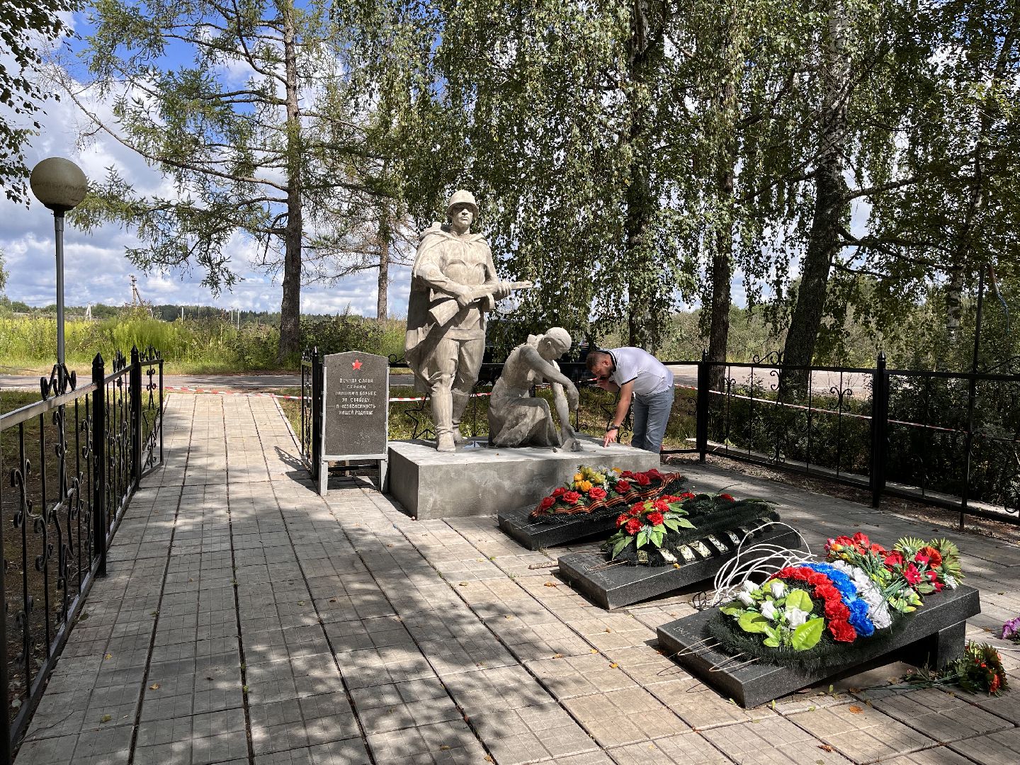 Шаховская, памятник, реставрация