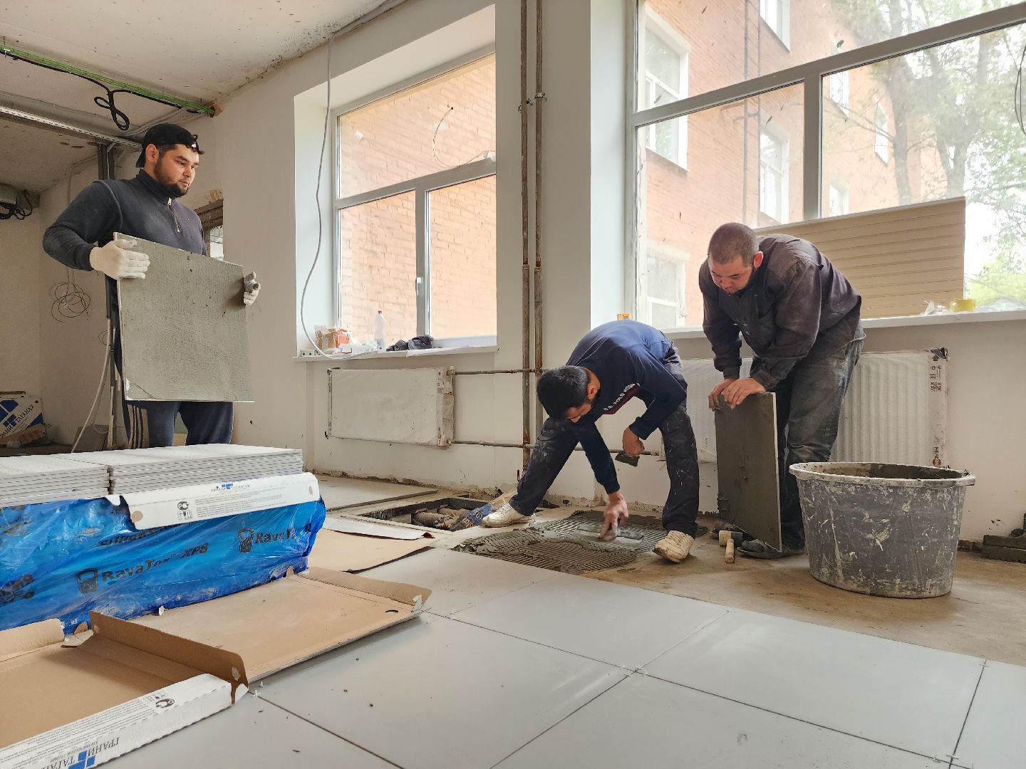 школа, серпухов, строительная готовность, ремонт школы, образование,