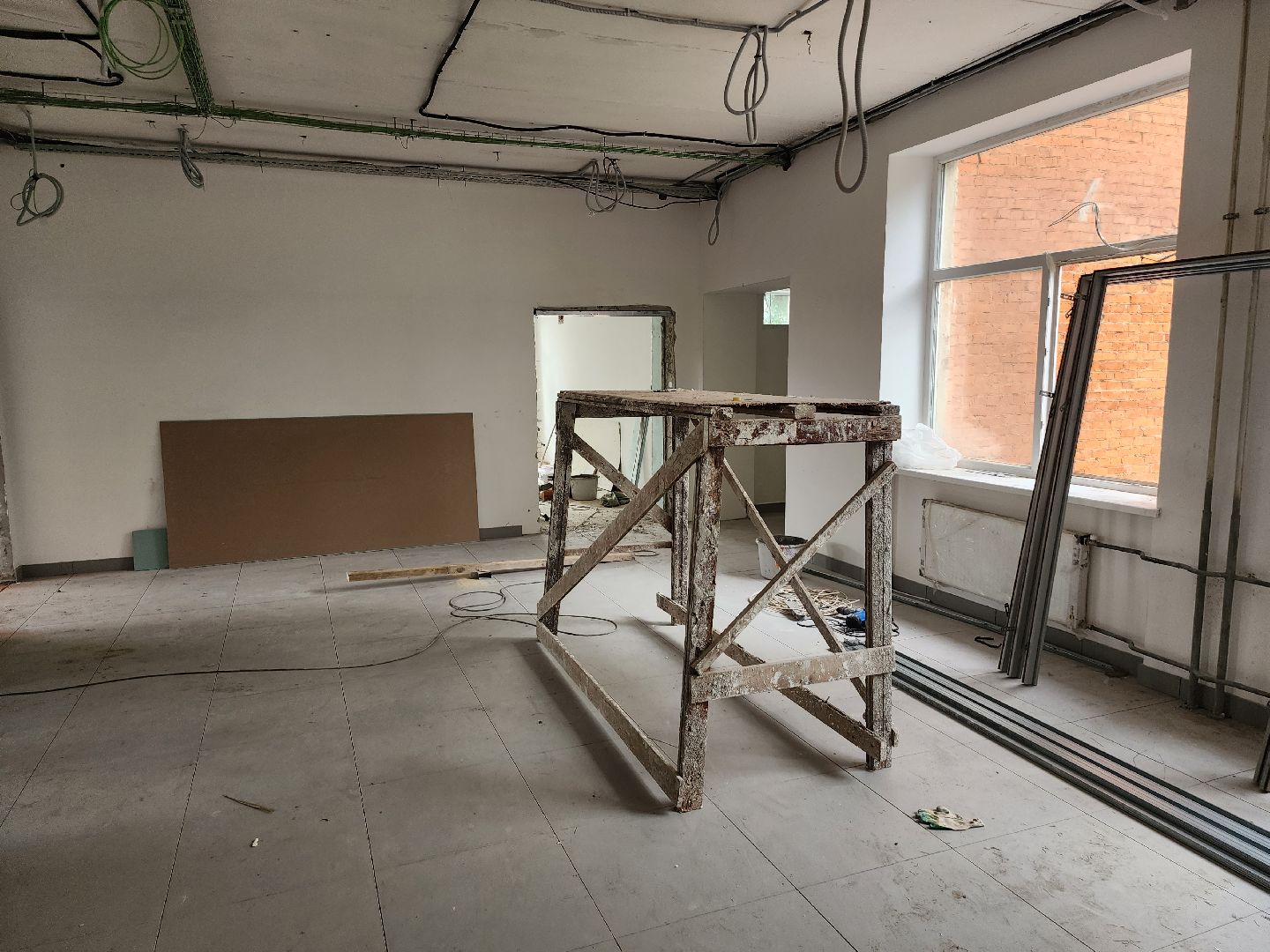 школа, серпухов, строительная готовность, ремонт школы, образование,