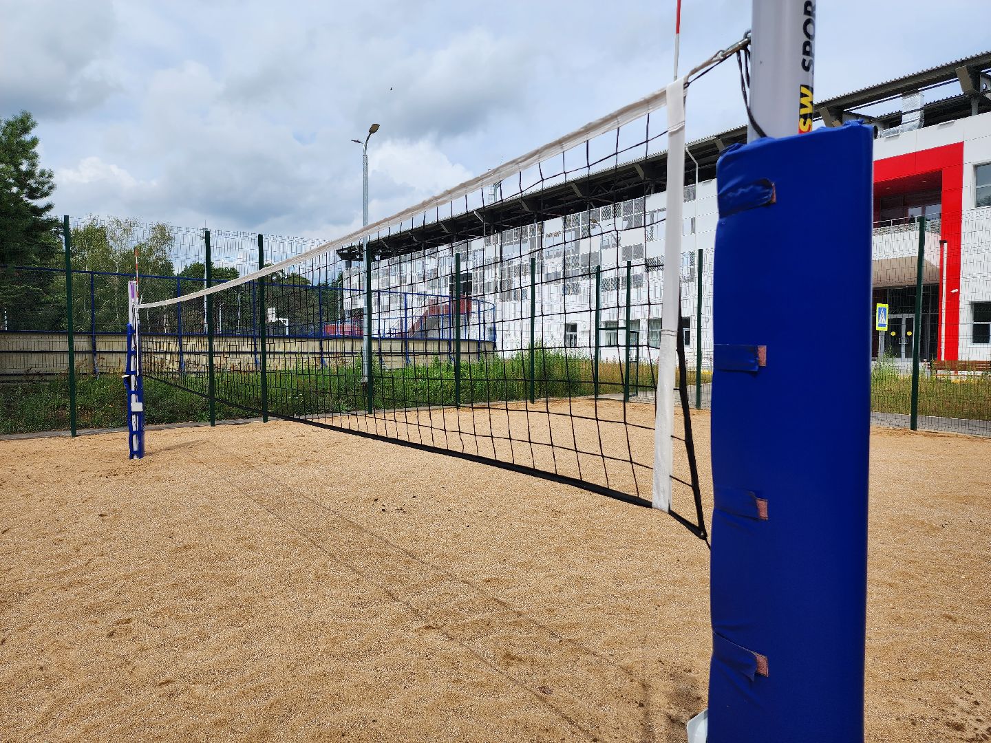 спорт, стадион, стадион спартак, серпухов, пляжный волейбол, волейбольная площадка,