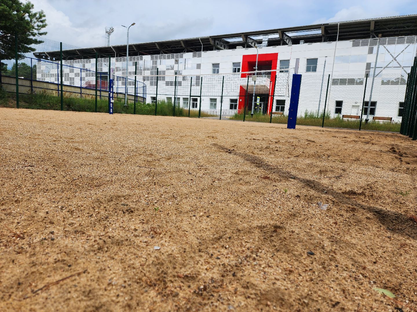 спорт, стадион, стадион спартак, серпухов, пляжный волейбол, волейбольная площадка,