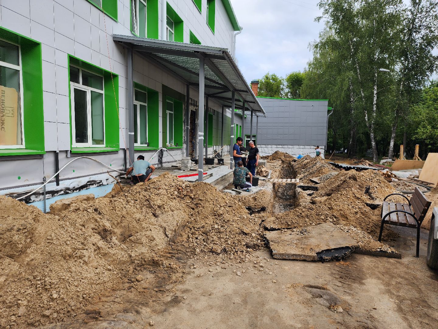 школа №13, серпухов, строительная готовность школы, образование, школа, ремонт,