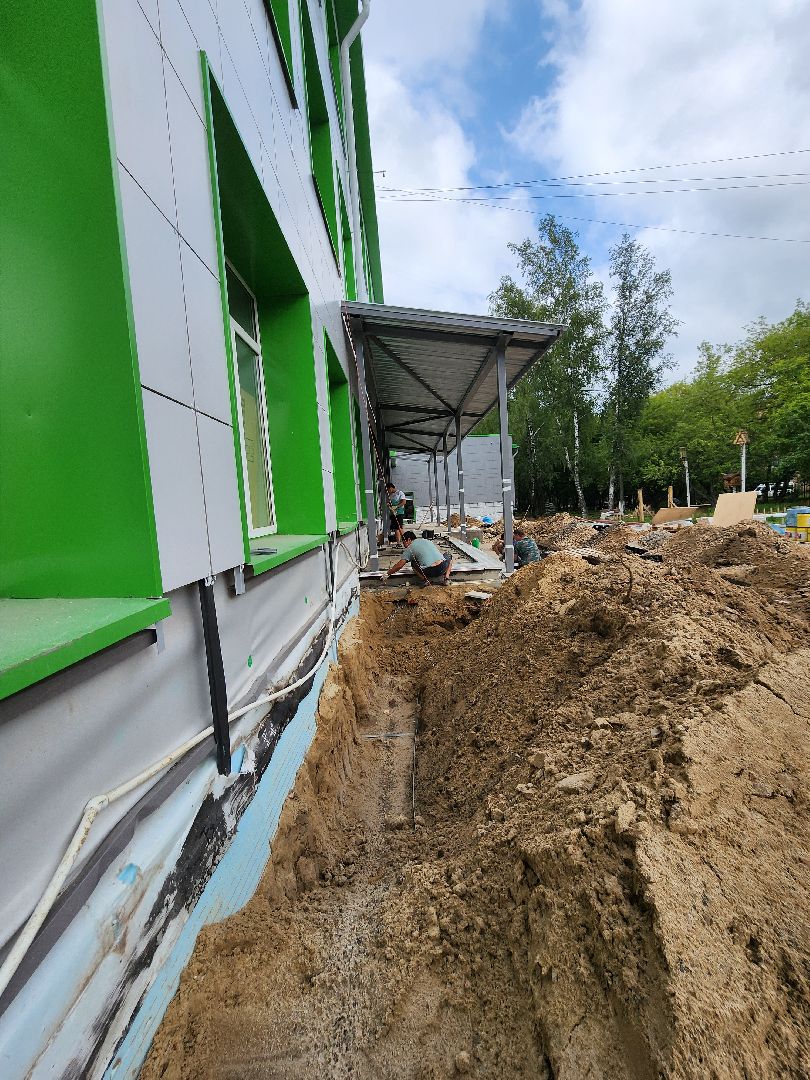 школа №13, серпухов, строительная готовность школы, образование, школа, ремонт,