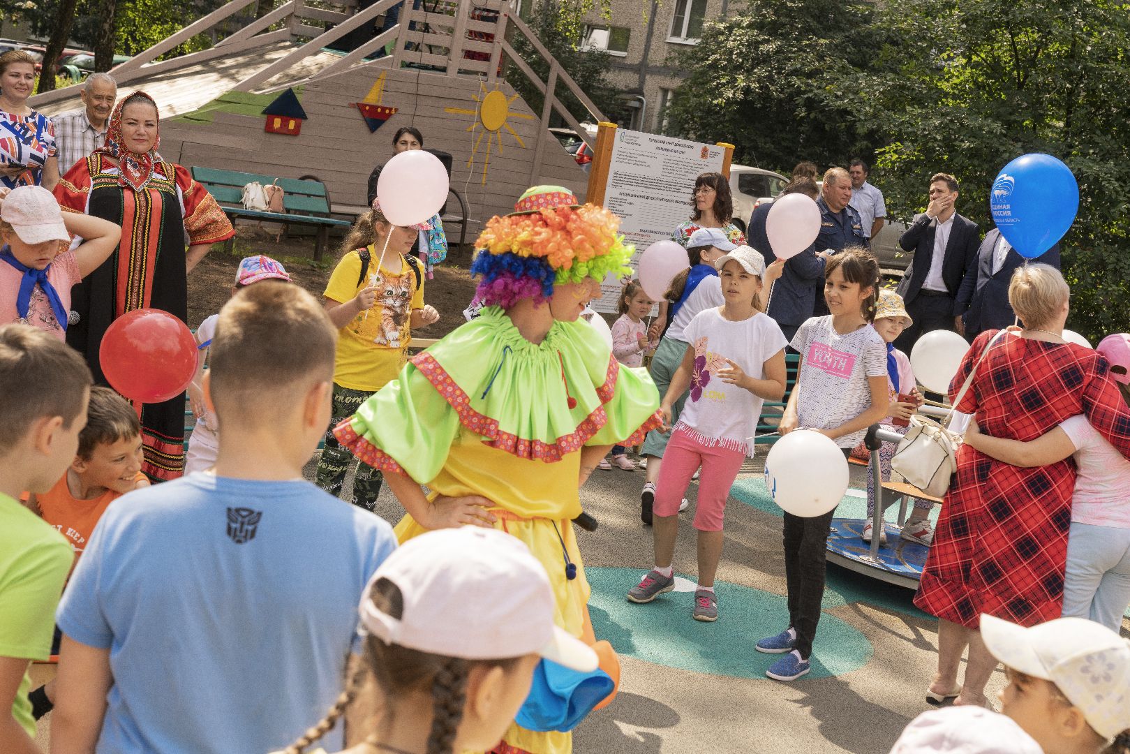 Детская площадка в Авиационном, Домодедово