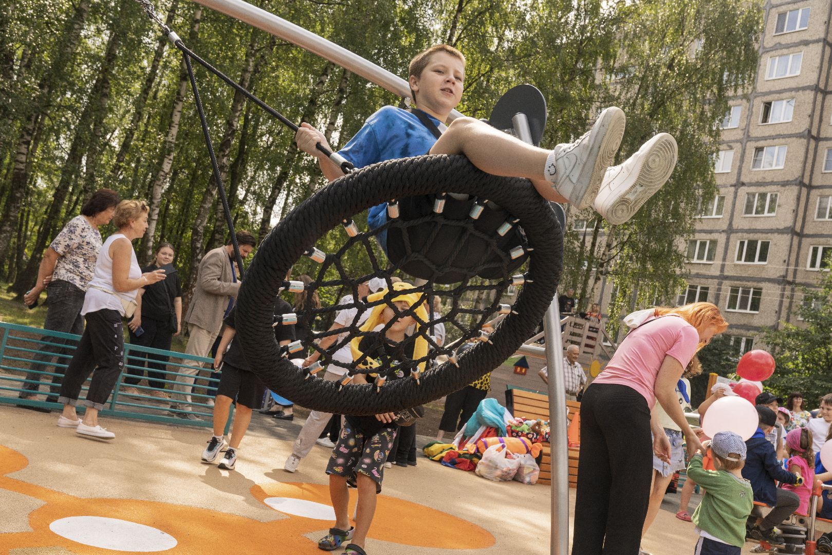 Детская площадка в Авиационном, Домодедово