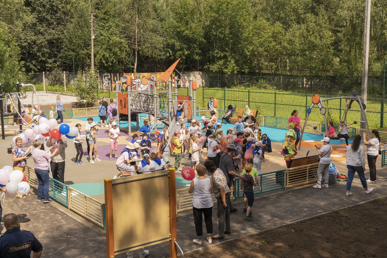 Детская площадка в Авиационном, Домодедово