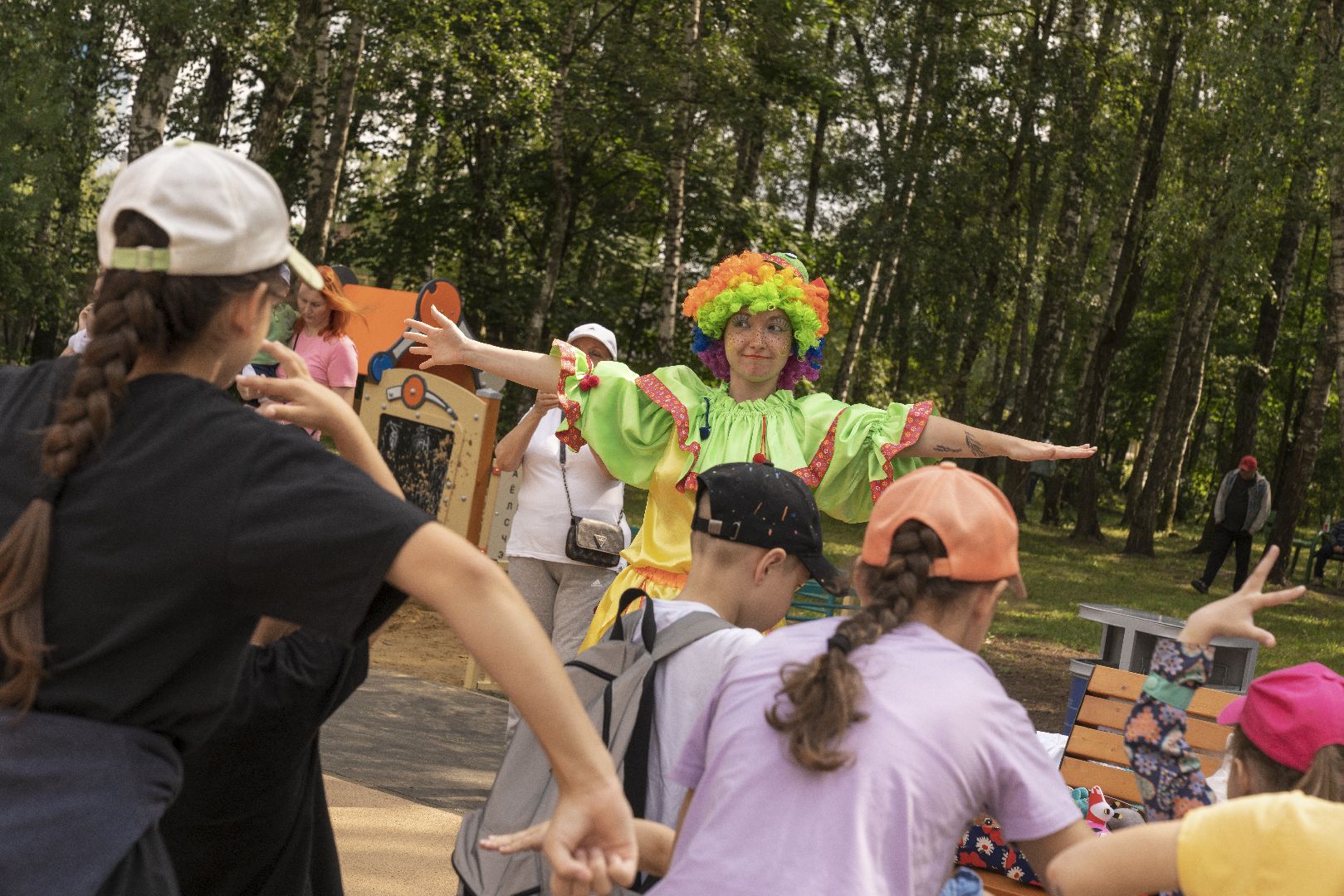 Детская площадка в Авиационном, Домодедово