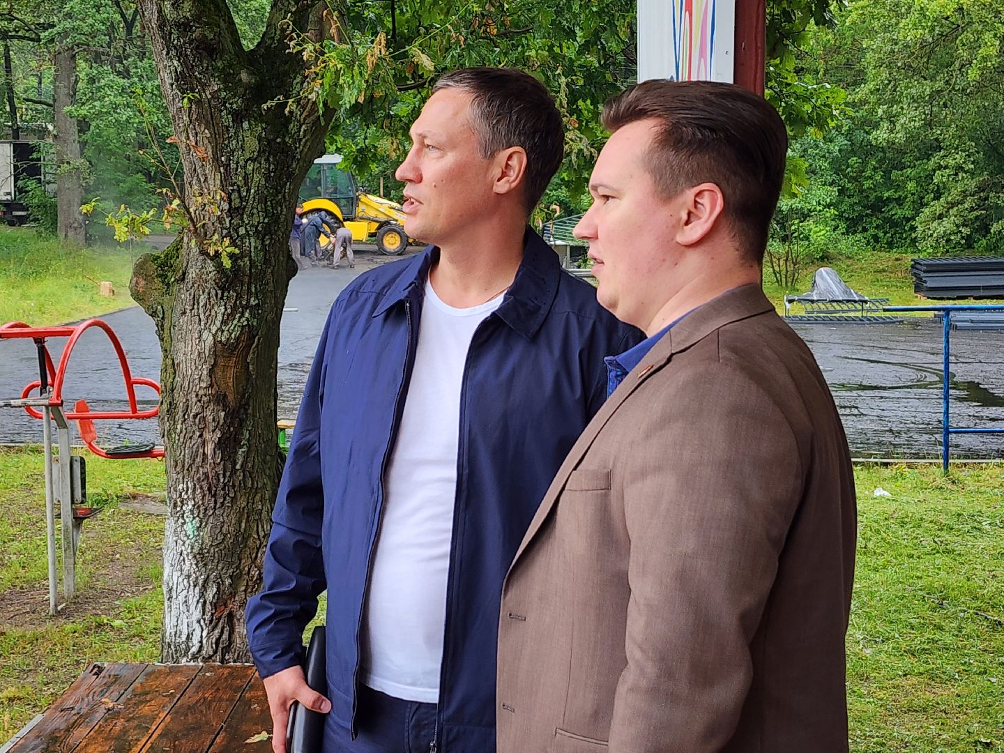 серпухов, поселок мирный, олег саитов, спортивная площадка, строительство, спорт, Здоровое Отечество,