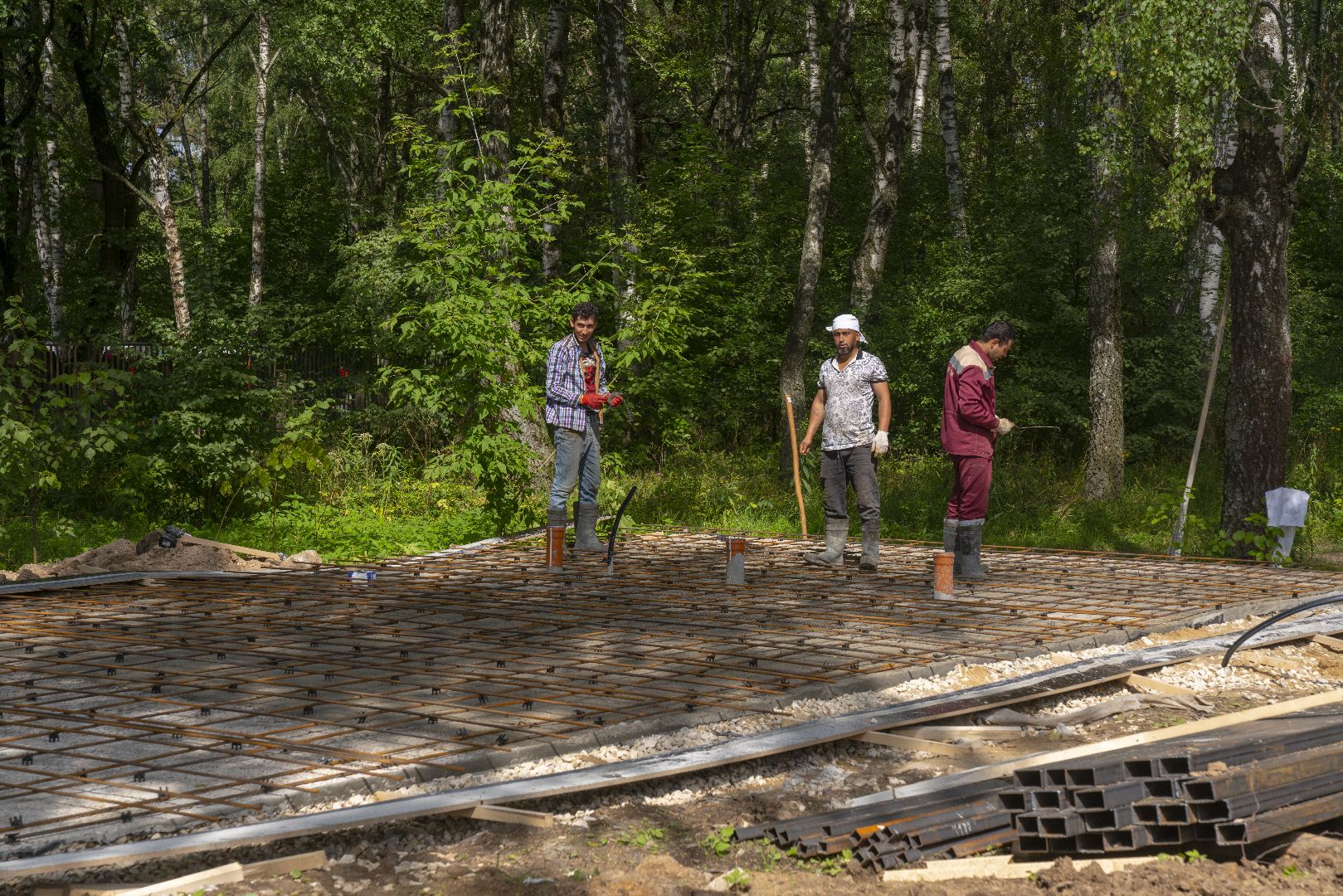 Парк Гальчино, кадеты ФСО, Домодедово