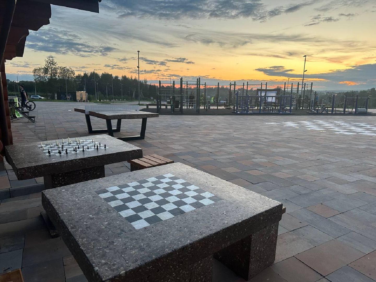 Можайск, Можайский городской округ, Подмосковье, парк, спорт, шахматы, настольный теннис, губернатор, общественное пространство, активности
