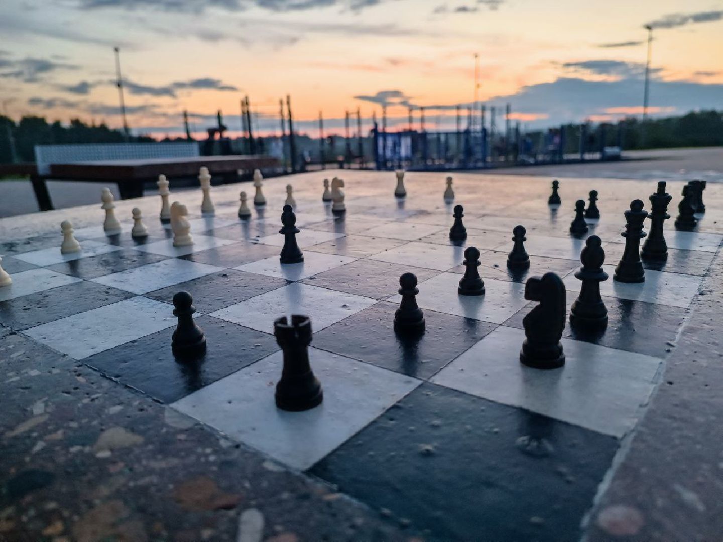 Можайск, Можайский городской округ, Подмосковье, парк, спорт, шахматы, настольный теннис, губернатор, общественное пространство, активности