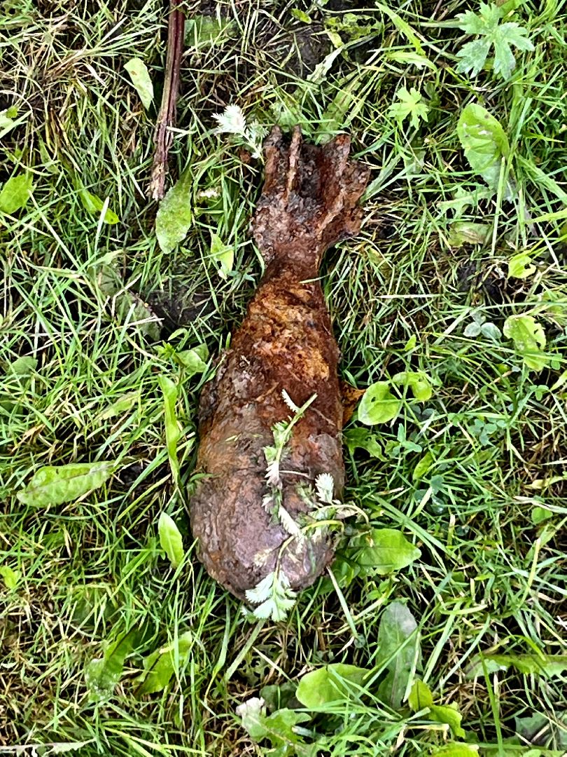 Наро-Фоминск, эхо войны, снаряд, Великая Отечественная война