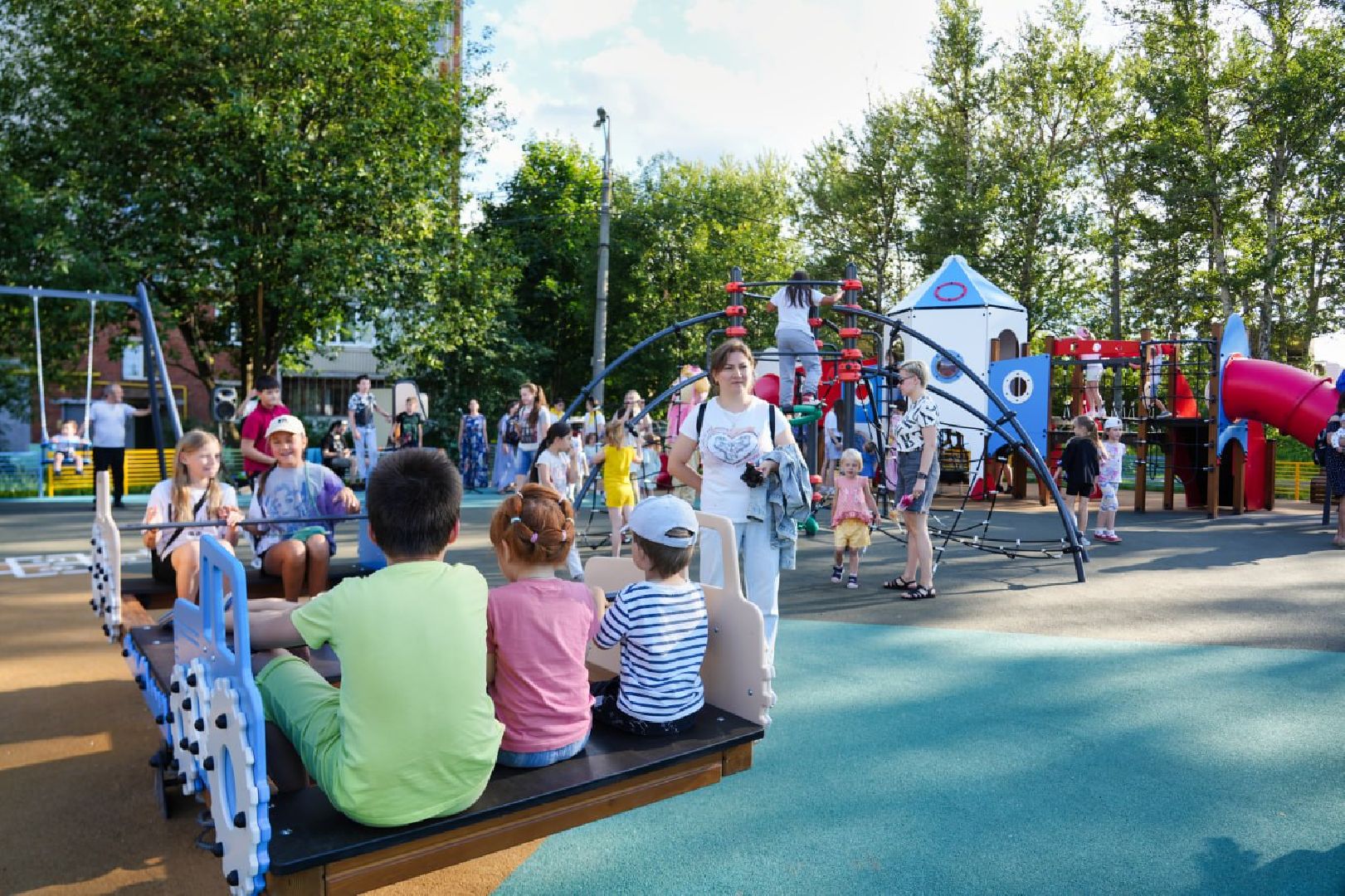 Сергиево-Посадский городской округ, Сергиев Посад, Благоустройство, Детские площадки, Губернаторская программа, Наше Подмосковье