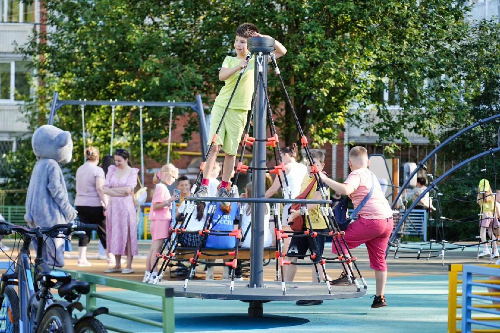 Сергиево-Посадский городской округ, Сергиев Посад, Благоустройство, Детские площадки, Губернаторская программа, Наше Подмосковье