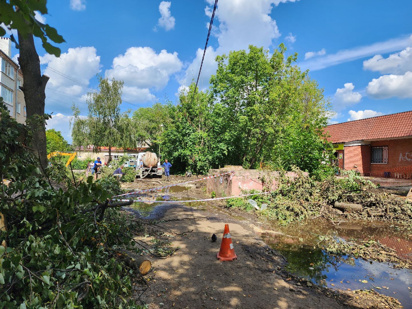 ЖКХ, авария, Воскресенск, водоснабжение