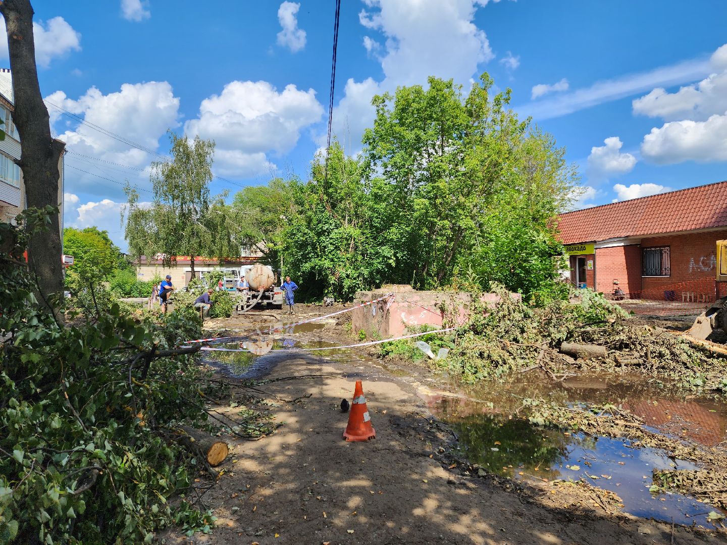 ЖКХ, авария, Воскресенск, водоснабжение