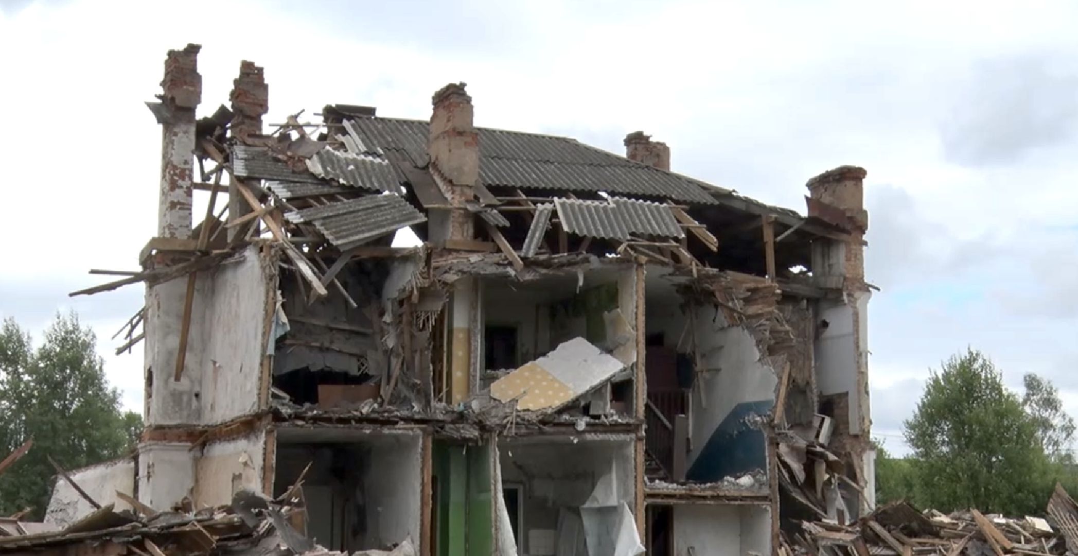 Клин, общество, снос аварийных домов, благоустройство