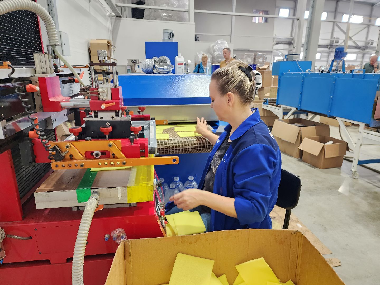 Пушкинский, Красноармейск, производство, сухой душ