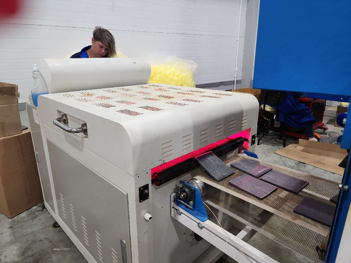 Пушкинский, Красноармейск, производство, сухой душ