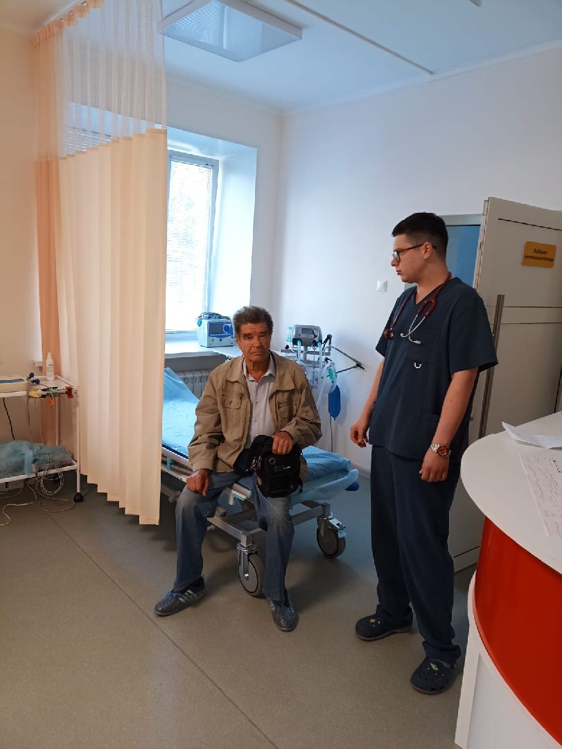 Пациент, инфаркт, сосудистый центр ФБУЗ МСЧ №9 ФМБА России, Дубна