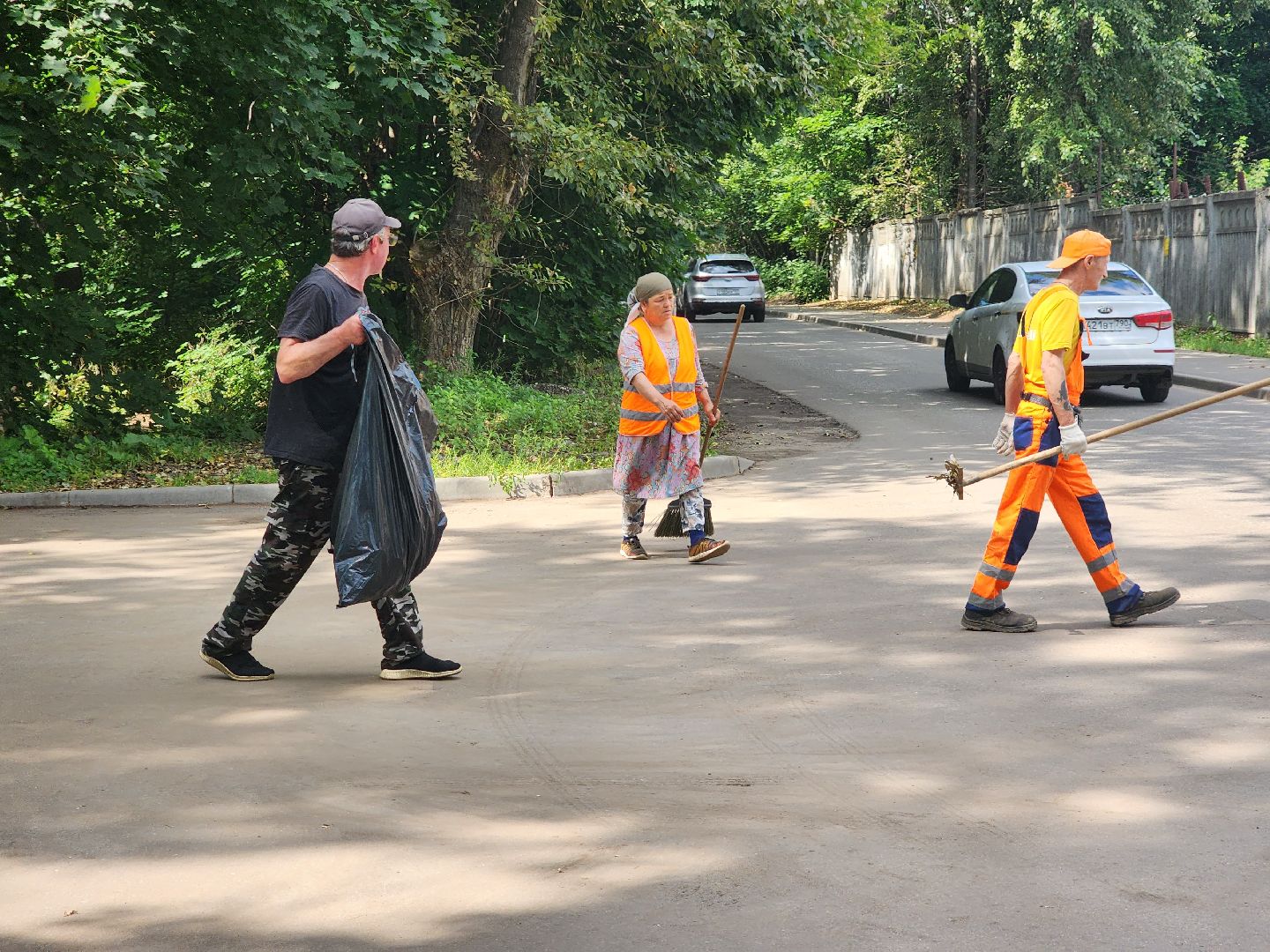 доброе дело, двор, помощь людям
