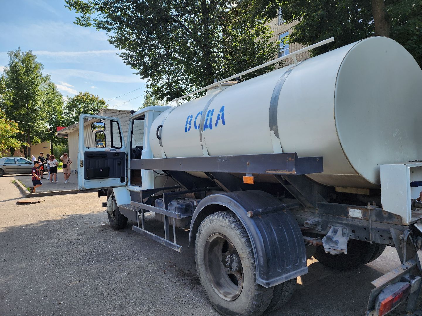 ЖКХ, подвоз воды, авария, Воскресенск