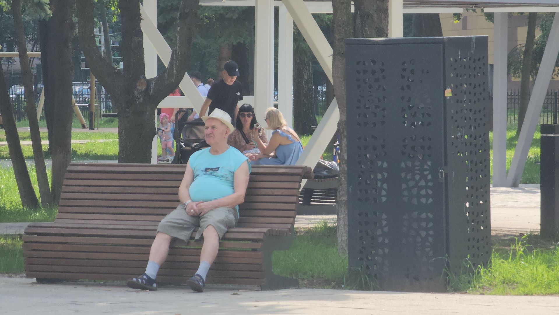 Пушкино, Пушкинский округ, парки Подмосковья, лето в Подмосковье, молодежь