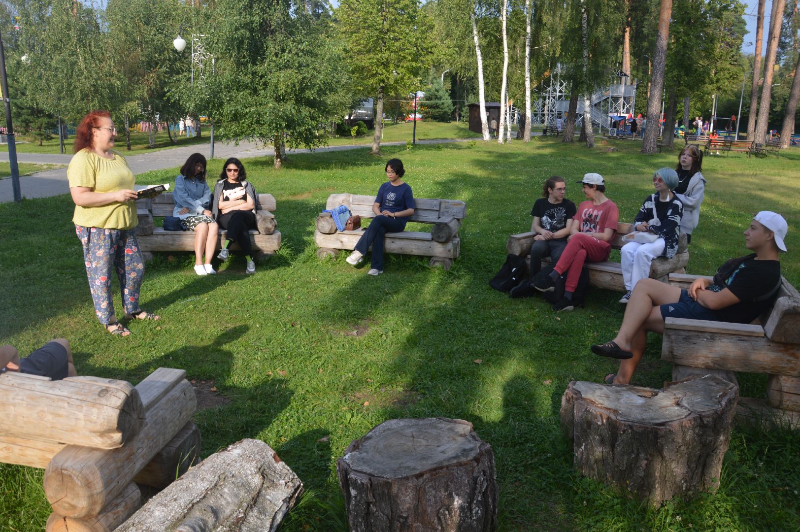 городской округ Шатура, Шувалова, род Шуваловых, городской парк, лектория, библиотека