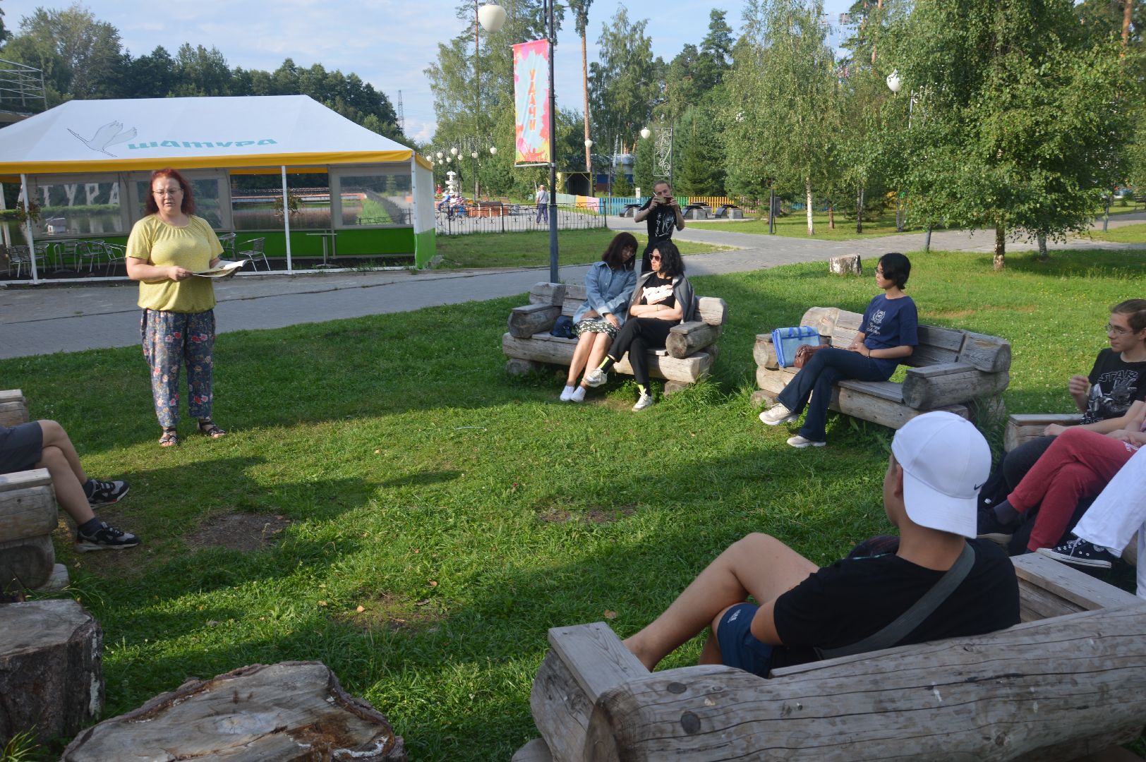 городской округ Шатура, Шувалова, род Шуваловых, городской парк, лектория, библиотека