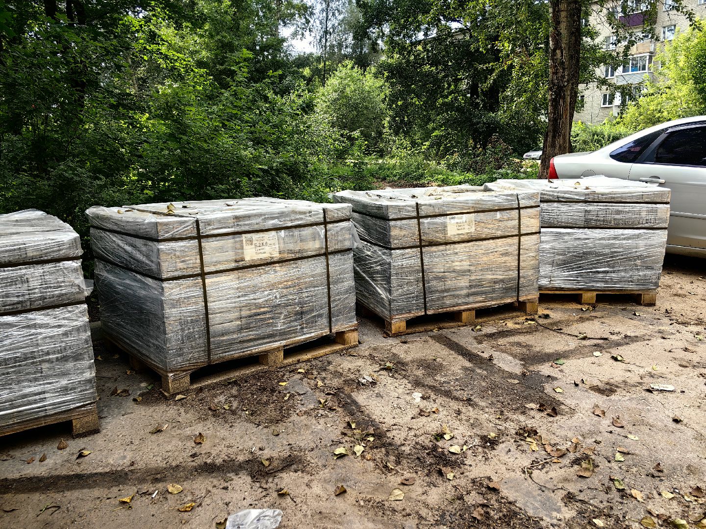 Тротуар, бордюр, обустройство, пешеходная зона