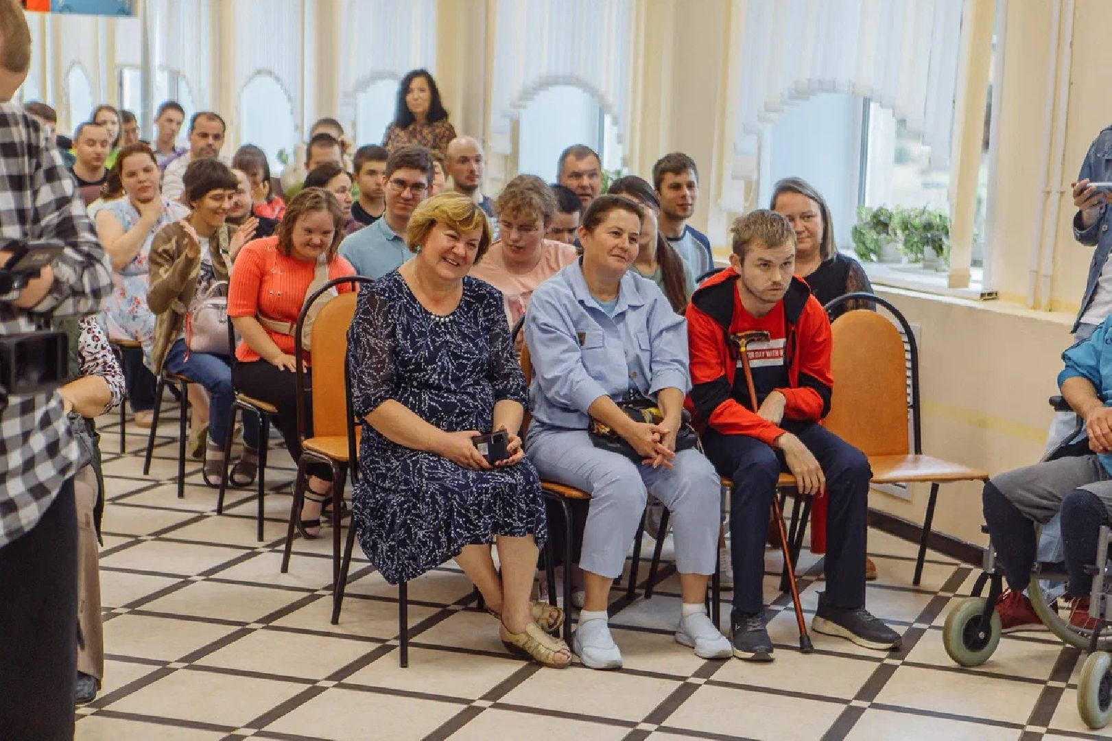 Общество, встреча, путешественник, инвалиды, Скикевич, Орехово-Зуево