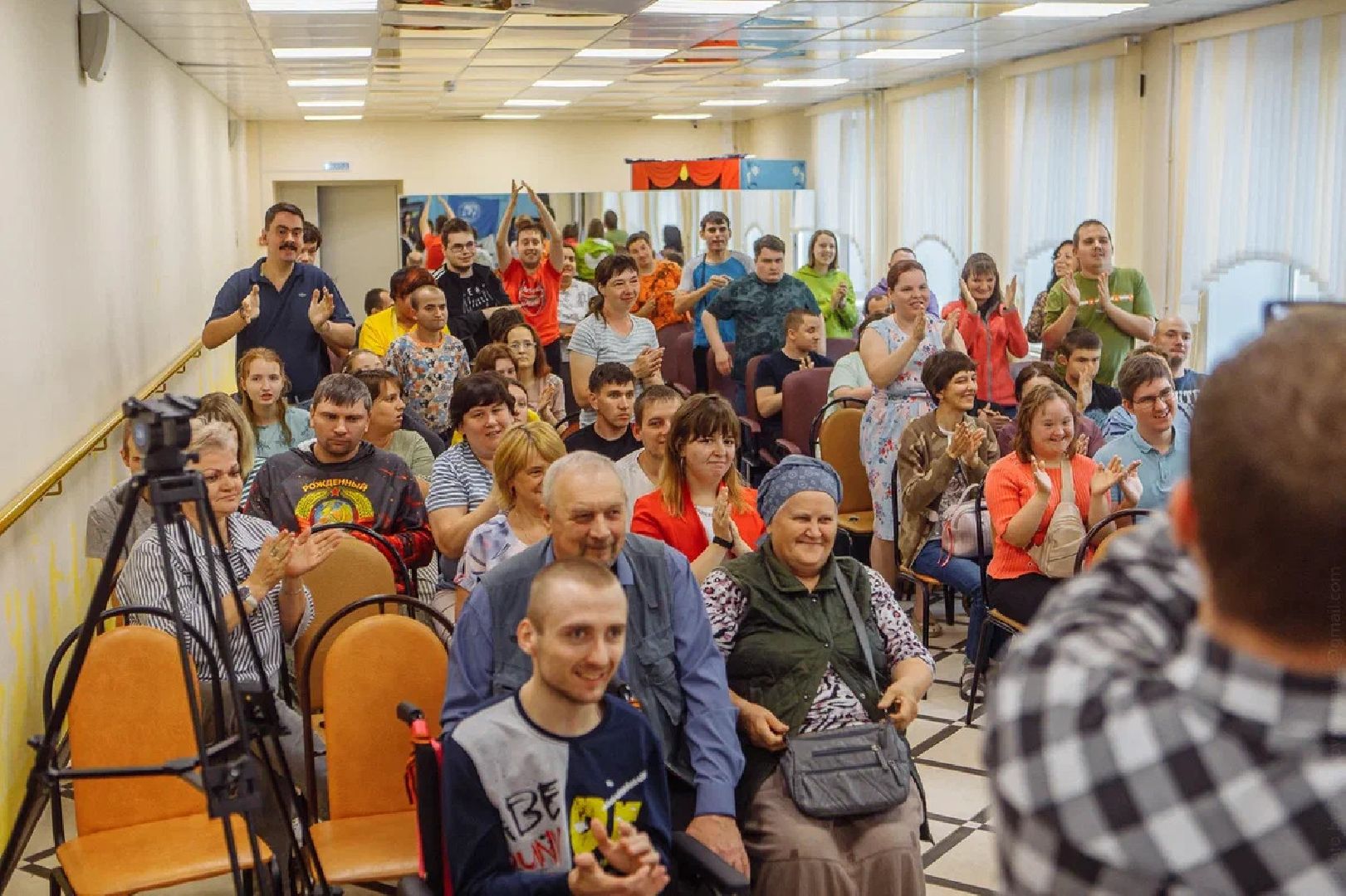 Общество, встреча, путешественник, инвалиды, Скикевич, Орехово-Зуево