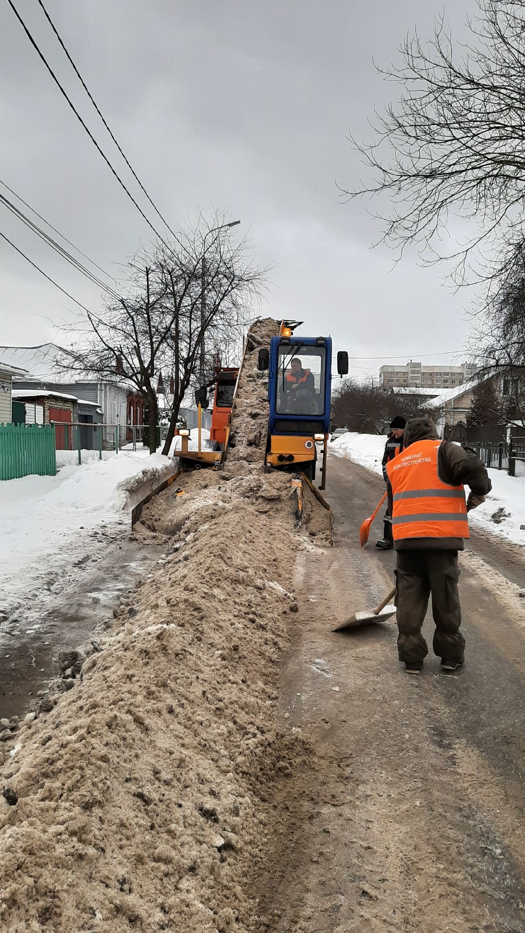 снег, ЖКХ, уборка снега, Серпухов
