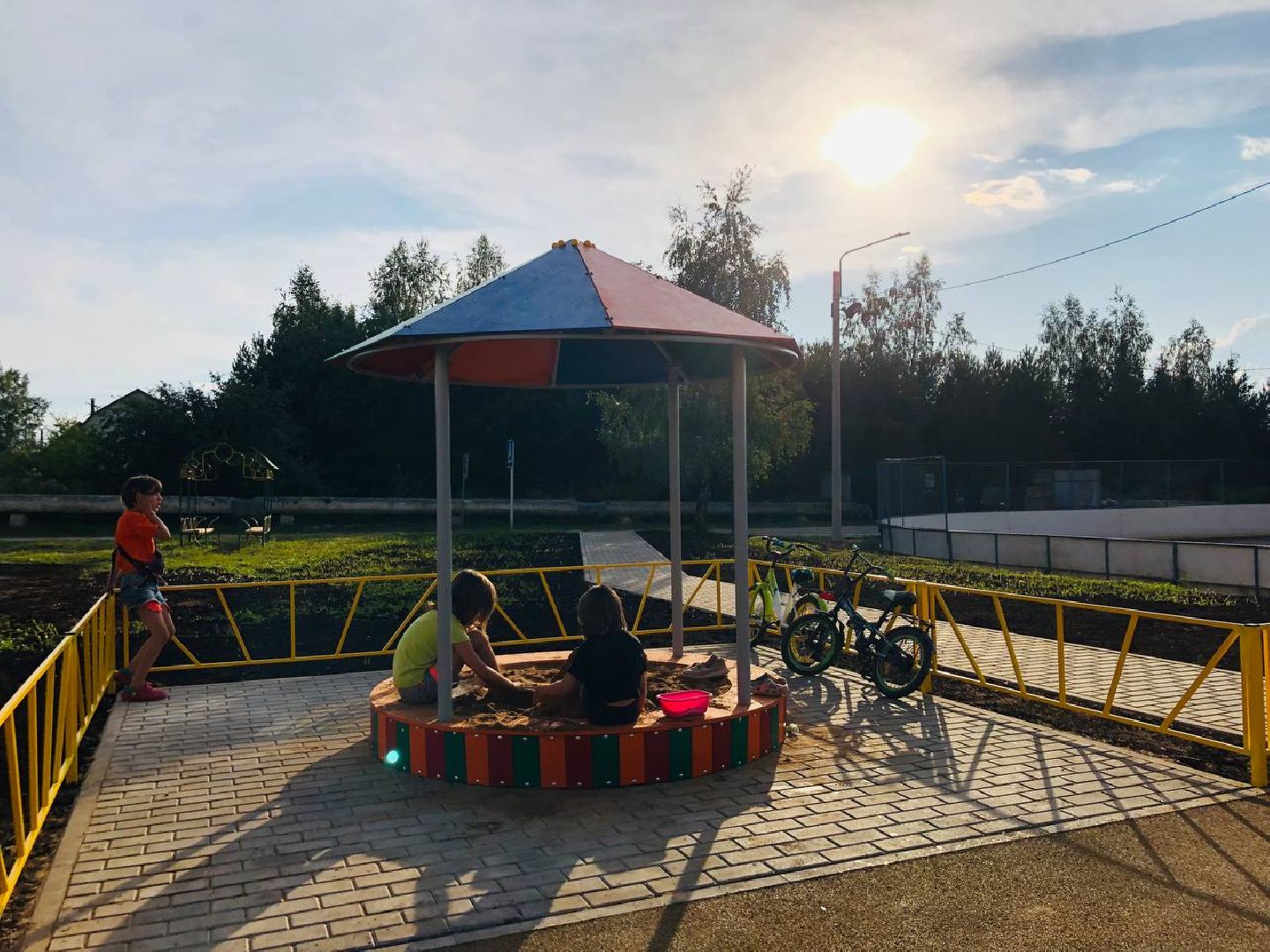 Руза, детские площадки, ДИП, благоустройство, качели, дети