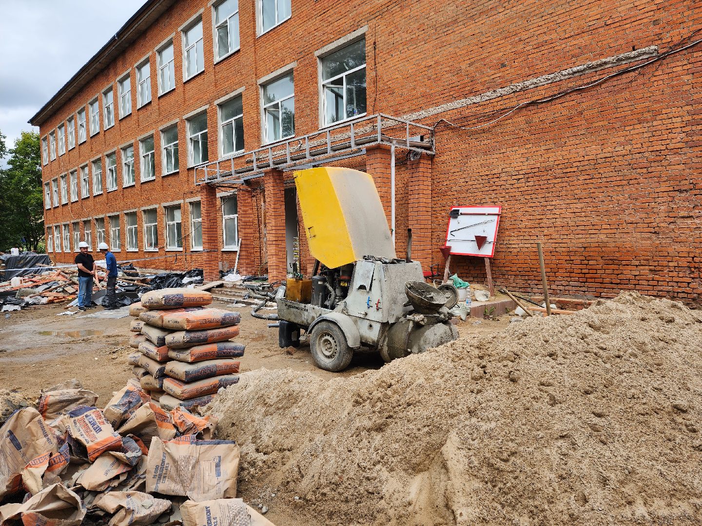 школа №3, ремонт школы, серпухов, образование, замена кровли, ремонт крыши,