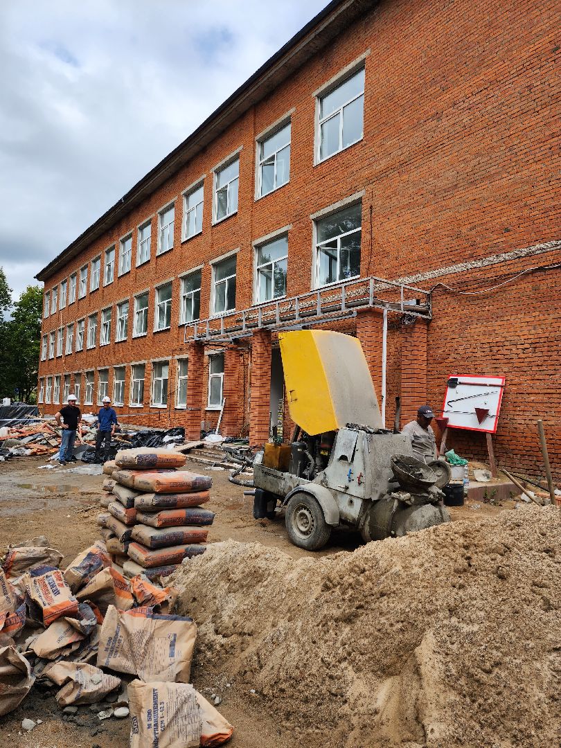 школа №3, ремонт школы, серпухов, образование, замена кровли, ремонт крыши,