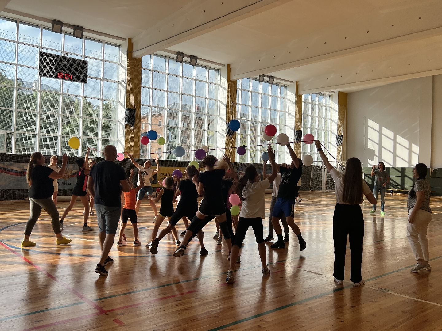 Химки, спорт, эстафеты, гимнастика, дети