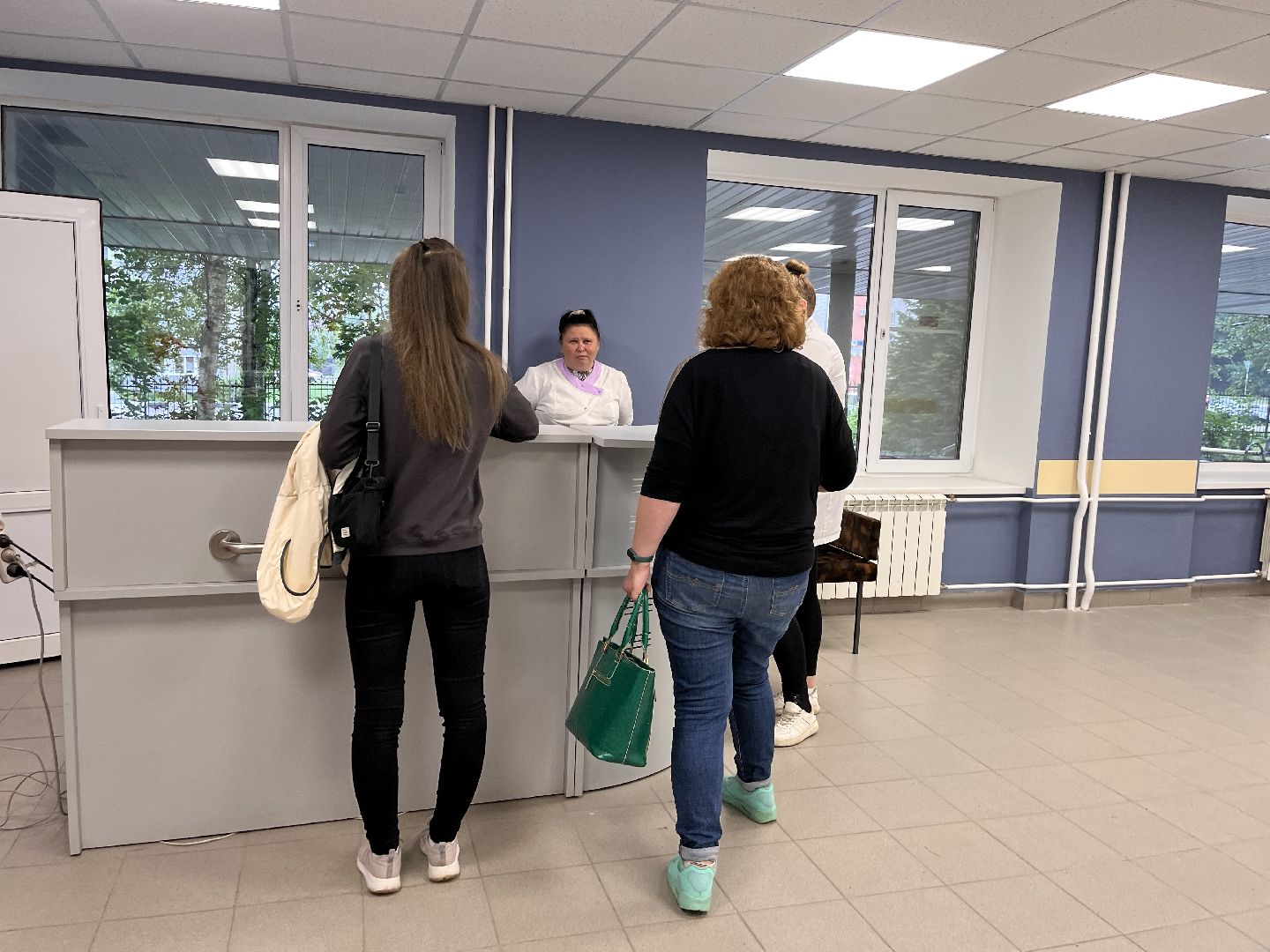 Шаховская, ремонт, поликлиника