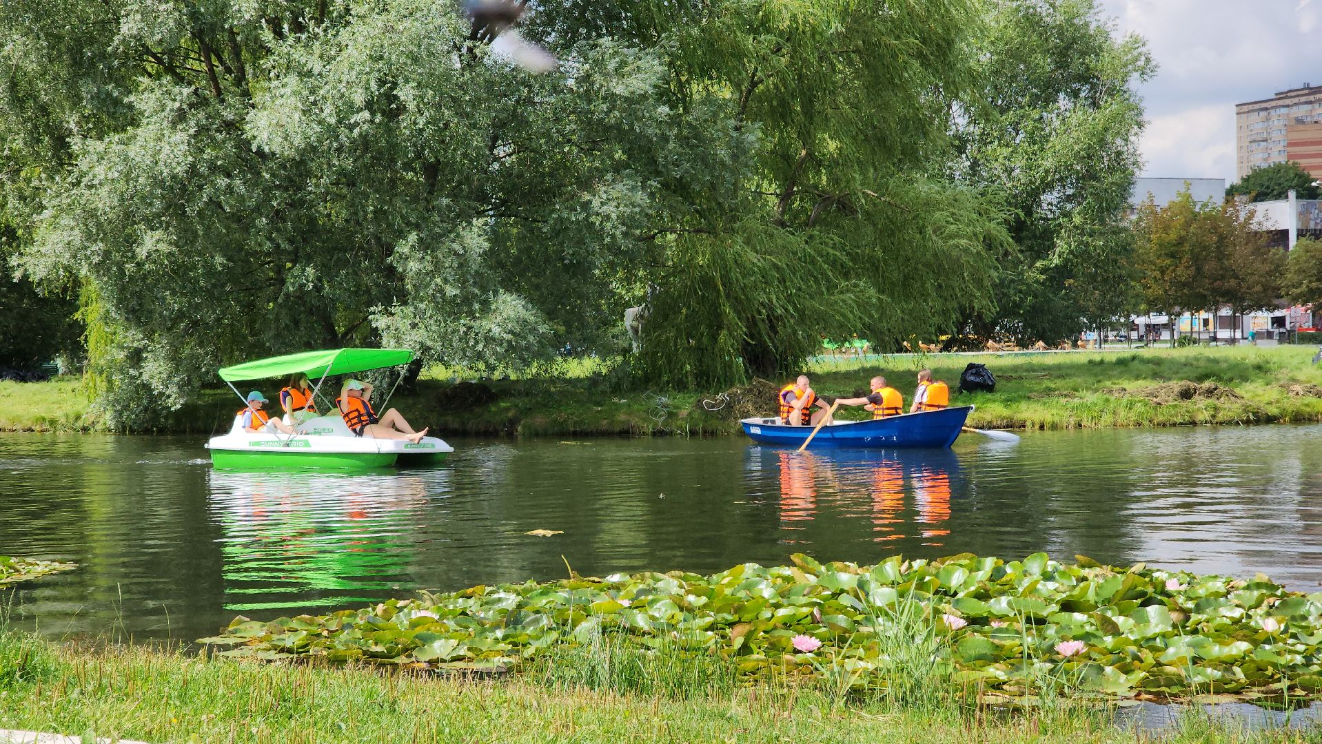 Одинцово, благоустройство, пруд, площадь, развлечение,